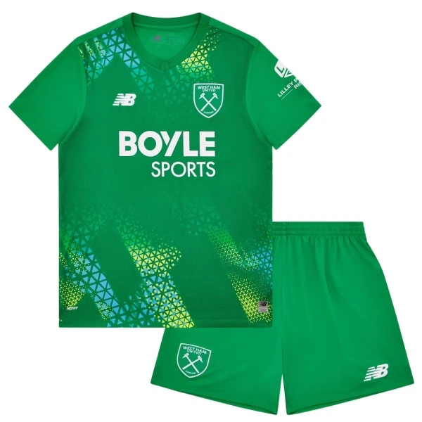 Dječji West Ham United Domaći Golman Dres i šorc 2026/27 Dječji West Ham United Domaći Golman Dres i šorc 2026/27