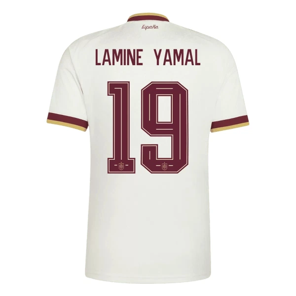 Dječji Španjolska 2 Stars Lamine Yamal 19 Gostujući Dres i šorc Svjetsko Prvenstvo 2026