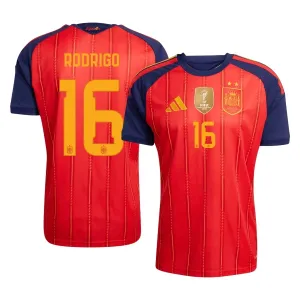 Španjolska 2 Stars Rodrigo 16 Domaći Dres Svjetsko Prvenstvo 2026