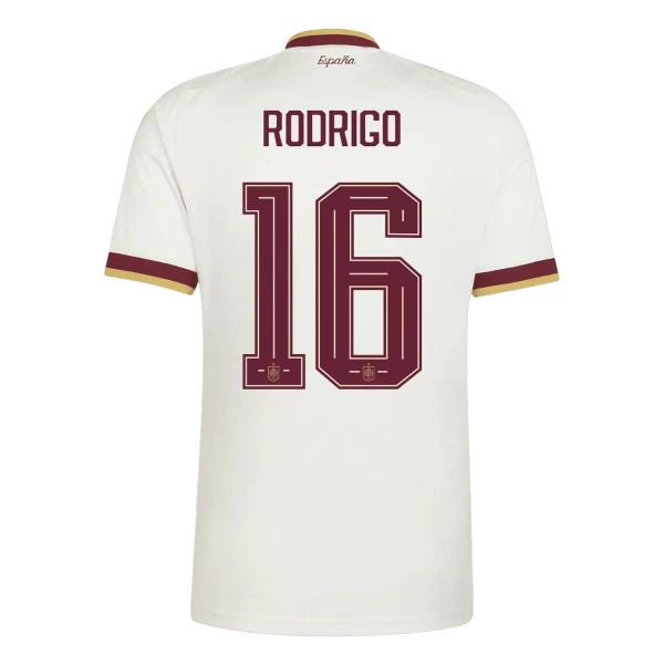 Španjolska 2 Stars Rodrigo 16 Gostujući Dres Svjetsko Prvenstvo 2026