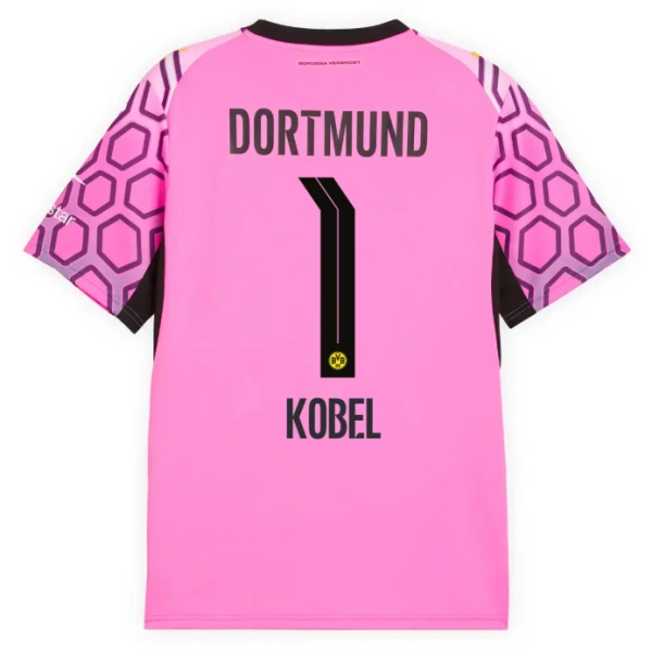 Borussia Dortmund Gregor Kobel 1 Gostujući Golman Dres 2026/27 Roza Borussia Dortmund Gregor Kobel 1 Gostujući Golman Dres 2026/27 Roza