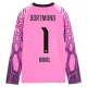 Borussia Dortmund Gregor Kobel 1 Gostujući Golman Dres 2026/27 Roza - Dugi rukavi Borussia Dortmund Gregor Kobel 1 Gostujući Golman Dres 2026/27 Roza - Dugi rukavi