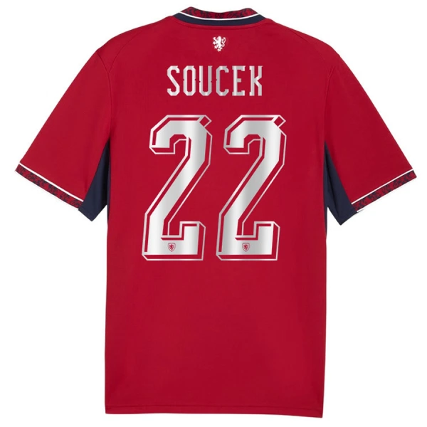 Češka Soucek 22 Domaći Dres Svjetsko Prvenstvo 2026 Češka Soucek 22 Domaći Dres Svjetsko Prvenstvo 2026