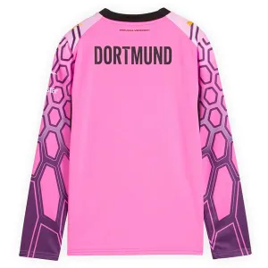 Dječji Borussia Dortmund Gostujući Golman Dres i šorc 2026/27 Roza - Dugi rukavi