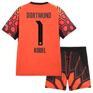 Dječji Borussia Dortmund Gregor Kobel 1 Domaći Golman Dres i šorc 2026/27 Narančasta