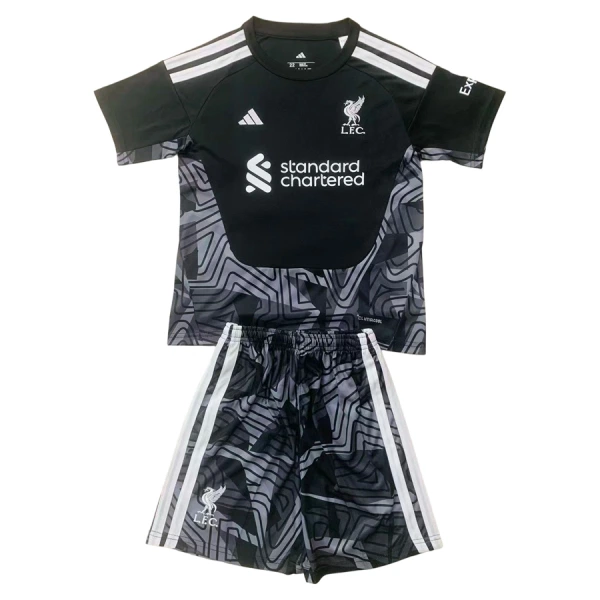 Dječji Liverpool Golman Dres i šorc 2026/27 Crna Dječji Liverpool Golman Dres i šorc 2026/27 Crna