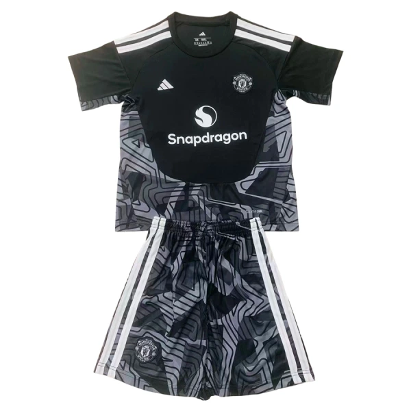 Dječji Manchester United Golman Dres i šorc 2026/27 Crna Dječji Manchester United Golman Dres i šorc 2026/27 Crna