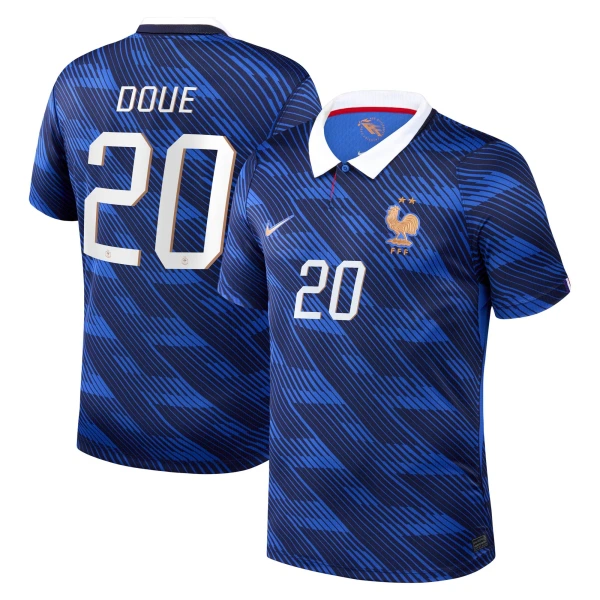 Francuska Désiré Doué 20 Domaći Dres Svjetsko Prvenstvo 2026 Francuska Désiré Doué 20 Domaći Dres Svjetsko Prvenstvo 2026