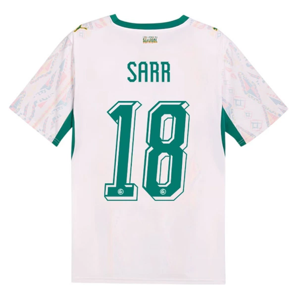 Senegal Sarr 18 Domaći Dres Svjetsko Prvenstvo 2026 Senegal Sarr 18 Domaći Dres Svjetsko Prvenstvo 2026