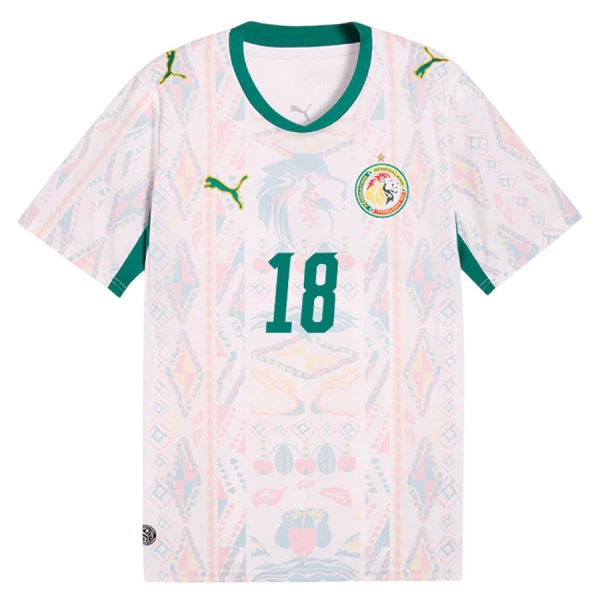 Senegal Sarr 18 Domaći Dres Svjetsko Prvenstvo 2026