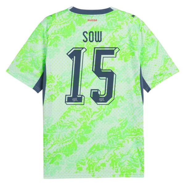 Švicarska Djibril Sow 15 Gostujući Dres Svjetsko Prvenstvo 2026 Švicarska Djibril Sow 15 Gostujući Dres Svjetsko Prvenstvo 2026