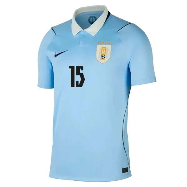 Urugvaj Federico Valverde 15 Domaći Dres Svjetsko Prvenstvo 2026