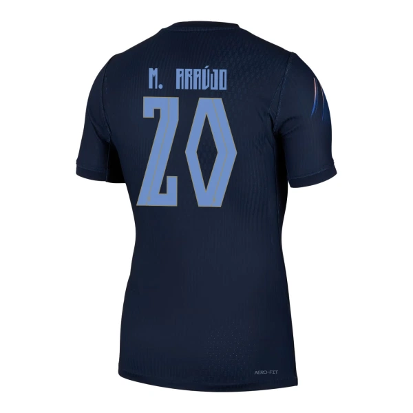 Urugvaj Maximiliano Araujo 20 Gostujući Dres Svjetsko Prvenstvo 2026 Urugvaj Maximiliano Araujo 20 Gostujući Dres Svjetsko Prvenstvo 2026