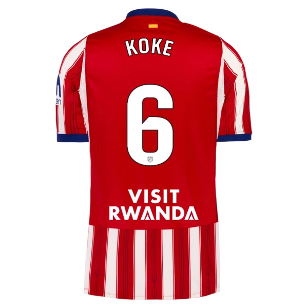 Atlético Madrid Koke 6 Domaći Dres 2026/27 Atlético Madrid Koke 6 Domaći Dres 2026/27