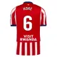 Atlético Madrid Koke 6 Domaći Dres 2026/27 Atlético Madrid Koke 6 Domaći Dres 2026/27