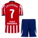 Dječji Atlético Madrid Antoine Griezmann 7 Domaći Dres i šorc 2026/27 Dječji Atlético Madrid Antoine Griezmann 7 Domaći Dres i šorc 2026/27