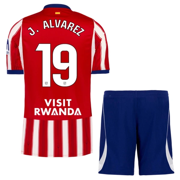 Dječji Atlético Madrid Julián Alvarez 19 Domaći Dres i šorc 2026/27 Dječji Atlético Madrid Julián Alvarez 19 Domaći Dres i šorc 2026/27