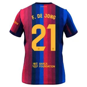 FC Barcelona Frenkie de Jong 21 Domaći Dres 2026/27