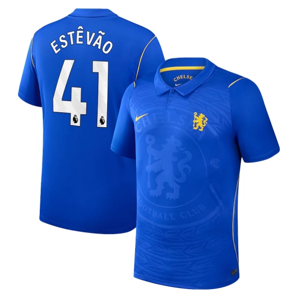 Chelsea Estêvão 41 Domaći Dres 2026/27 Chelsea Estêvão 41 Domaći Dres 2026/27