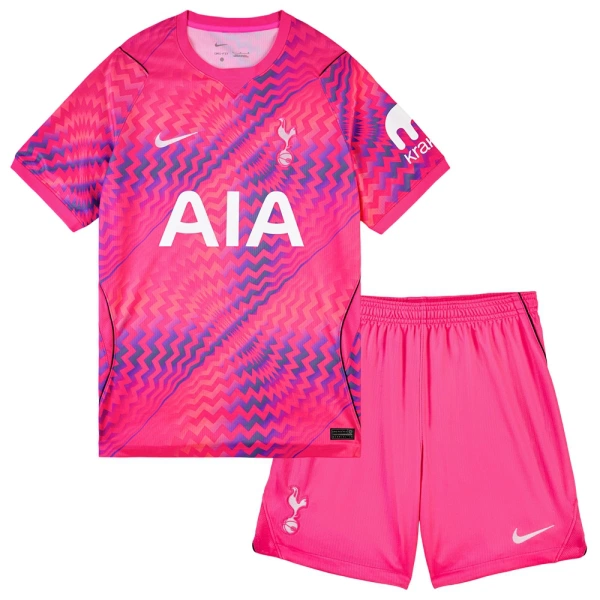 Dječji Tottenham Hotspur Domaći Golman Dres i šorc 2026/27 Roza Dječji Tottenham Hotspur Domaći Golman Dres i šorc 2026/27 Roza