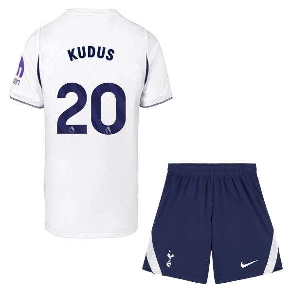 Dječji Tottenham Hotspur Kudus 20 Domaći Dres i šorc 2026/27 Dječji Tottenham Hotspur Kudus 20 Domaći Dres i šorc 2026/27