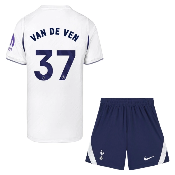 Dječji Tottenham Hotspur Micky van de Ven 37 Domaći Dres i šorc 2026/27 Dječji Tottenham Hotspur Micky van de Ven 37 Domaći Dres i šorc 2026/27