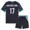 Dječji Olympique Marseille Aubameyang 17 Gostujući Dres i šorc 2026/27