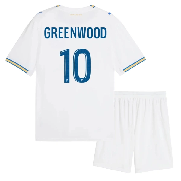 Dječji Olympique Marseille Greenwood 10 Domaći Dres i šorc 2026/27 Dječji Olympique Marseille Greenwood 10 Domaći Dres i šorc 2026/27