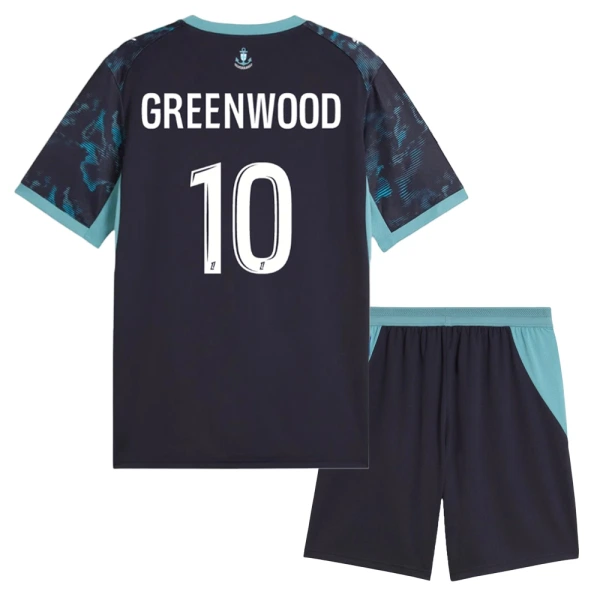 Dječji Olympique Marseille Greenwood 10 Gostujući Dres i šorc 2026/27 Dječji Olympique Marseille Greenwood 10 Gostujući Dres i šorc 2026/27