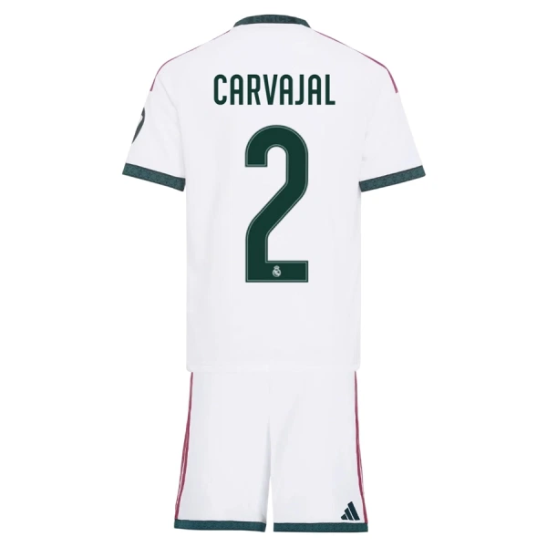 Dječji Real Madrid Daniel Carvajal 2 Domaći Dres i šorc 2026/27 Dječji Real Madrid Daniel Carvajal 2 Domaći Dres i šorc 2026/27