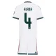 Dječji Real Madrid David Alaba 4 Domaći Dres i šorc 2026/27 Dječji Real Madrid David Alaba 4 Domaći Dres i šorc 2026/27