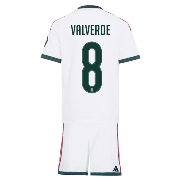 Dječji Real Madrid Federico Valverde 8 Domaći Dres i šorc 2026/27