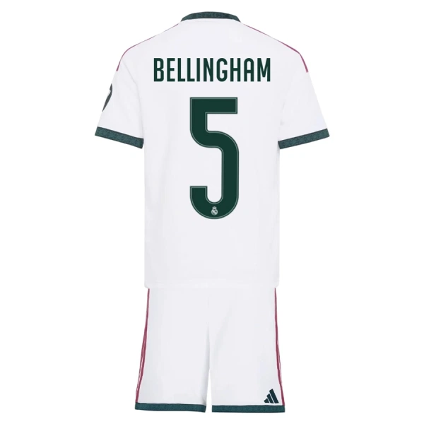 Dječji Real Madrid Jude Bellingham 5 Domaći Dres i šorc 2026/27 Dječji Real Madrid Jude Bellingham 5 Domaći Dres i šorc 2026/27