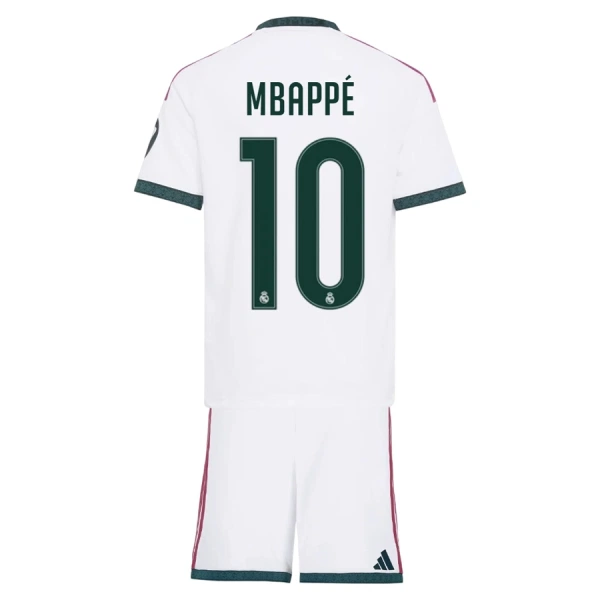 Dječji Real Madrid Kylian Mbappé 10 Domaći Dres i šorc 2026/27 Dječji Real Madrid Kylian Mbappé 10 Domaći Dres i šorc 2026/27