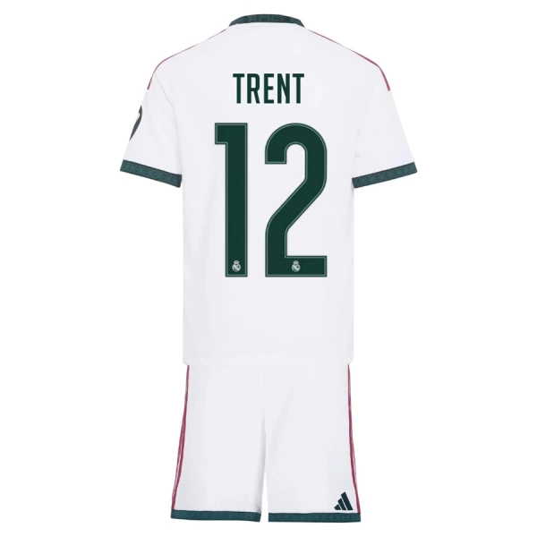 Dječji Real Madrid Trent Alexander-Arnold 12 Domaći Dres i šorc 2026/27 Dječji Real Madrid Trent Alexander-Arnold 12 Domaći Dres i šorc 2026/27