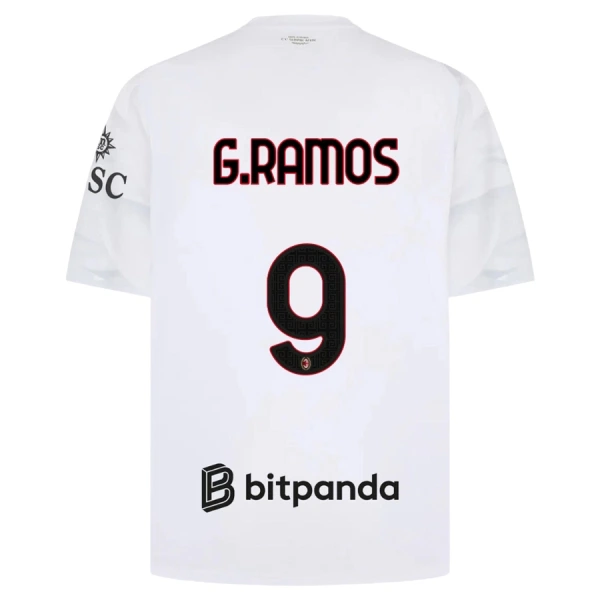 AC Milan G. Ramos 9 Gostujući Dres 2026/27 AC Milan G. Ramos 9 Gostujući Dres 2026/27