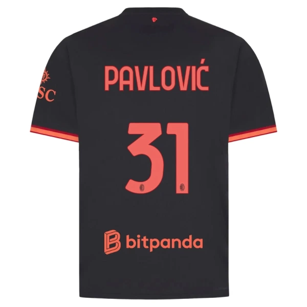 AC Milan Pavlovic 31 Treći Dres 2026/27 AC Milan Pavlovic 31 Treći Dres 2026/27