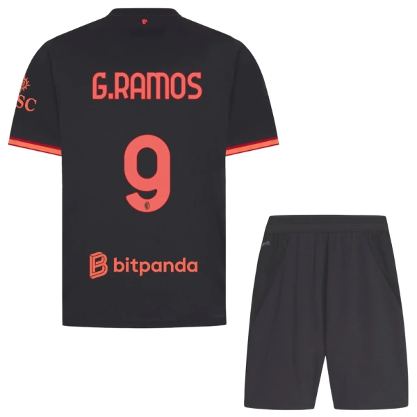 Dječji AC Milan G. Ramos 9 Treći Dres i šorc 2026/27 Dječji AC Milan G. Ramos 9 Treći Dres i šorc 2026/27
