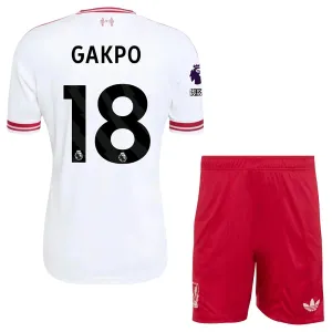 Dječji Liverpool Cody Gakpo 18 Gostujući Dres i šorc 2026/27