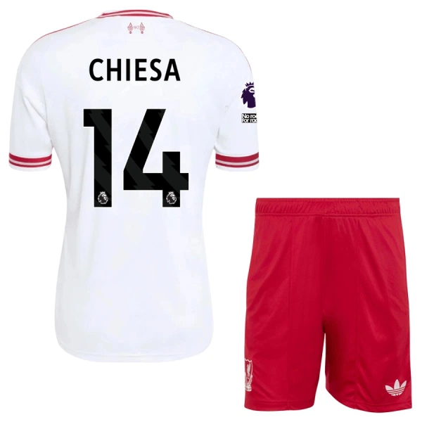 Dječji Liverpool Federico Chiesa 14 Gostujući Dres i šorc 2026/27 Dječji Liverpool Federico Chiesa 14 Gostujući Dres i šorc 2026/27