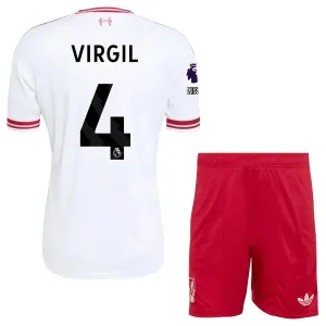 Dječji Liverpool Virgil van Dijk 4 Gostujući Dres i šorc 2026/27