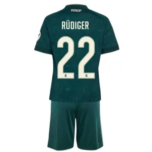 Dječji Real Madrid Antonio Rüdiger 22 Gostujući Dres i šorc 2026/27