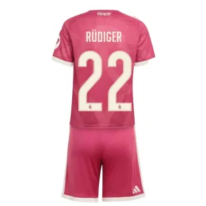Dječji Real Madrid Antonio Rüdiger 22 Treći Dres i šorc 2026/27