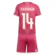 Dječji Real Madrid Aurélien Tchouaméni 14 Treći Dres i šorc 2026/27 Dječji Real Madrid Aurélien Tchouaméni 14 Treći Dres i šorc 2026/27