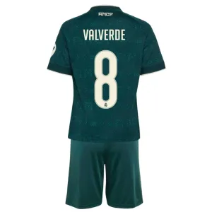 Dječji Real Madrid Federico Valverde 8 Gostujući Dres i šorc 2026/27