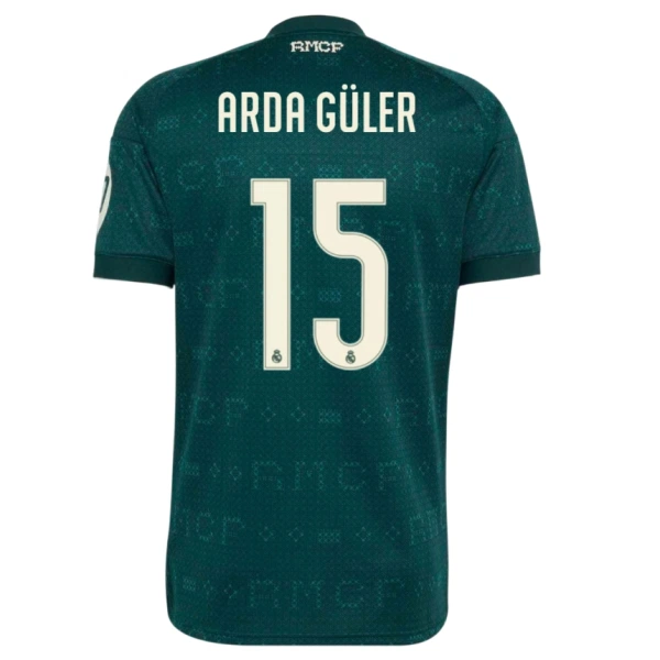 Real Madrid Arda Guler 15 Gostujući Dres 2026/27 Real Madrid Arda Guler 15 Gostujući Dres 2026/27