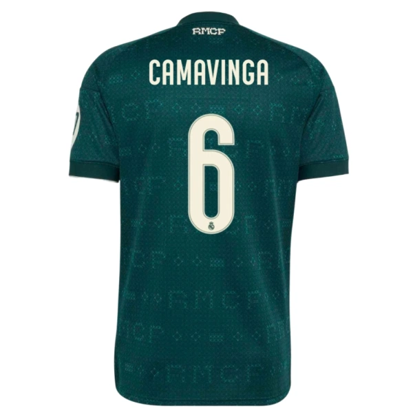Real Madrid Eduardo Camavinga 6 Gostujući Dres 2026/27 Real Madrid Eduardo Camavinga 6 Gostujući Dres 2026/27