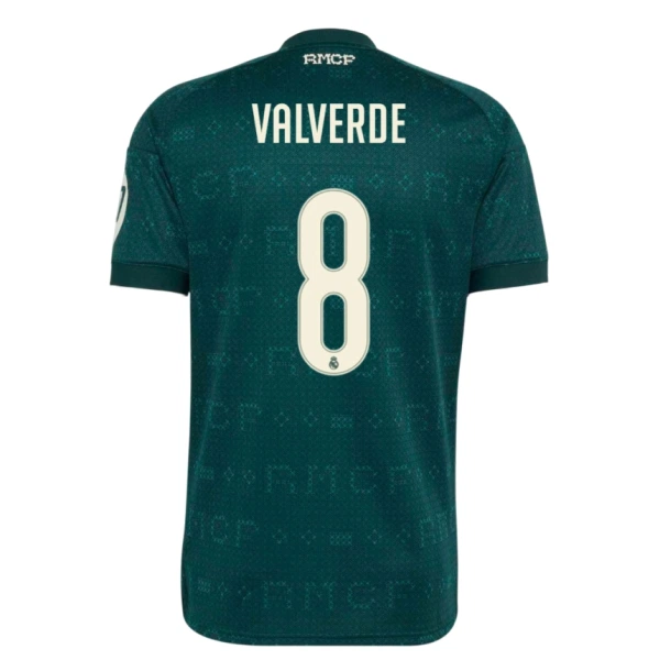 Real Madrid Federico Valverde 8 Gostujući Dres 2026/27 Real Madrid Federico Valverde 8 Gostujući Dres 2026/27