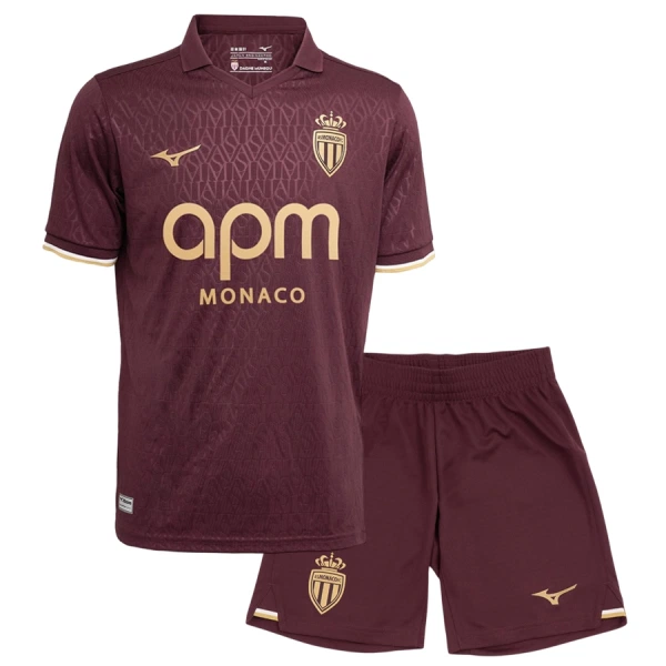 Dječji AS Monaco Gostujući Dres i šorc 2026/27 Dječji AS Monaco Gostujući Dres i šorc 2026/27