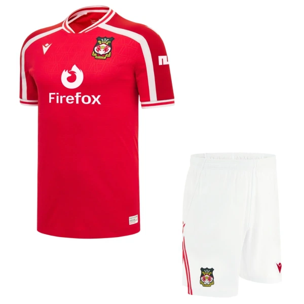 Dječji Wrexham Domaći Dres i šorc 2026/27 Dječji Wrexham Domaći Dres i šorc 2026/27
